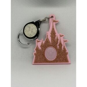 Disney Retractable MagicKeepers Clip - Cinderella Castle